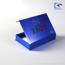 Großhandel magnetische kosmetische Pappe beschichtetes Papier Geschenkbox